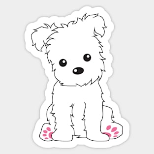 Puppy Sticker